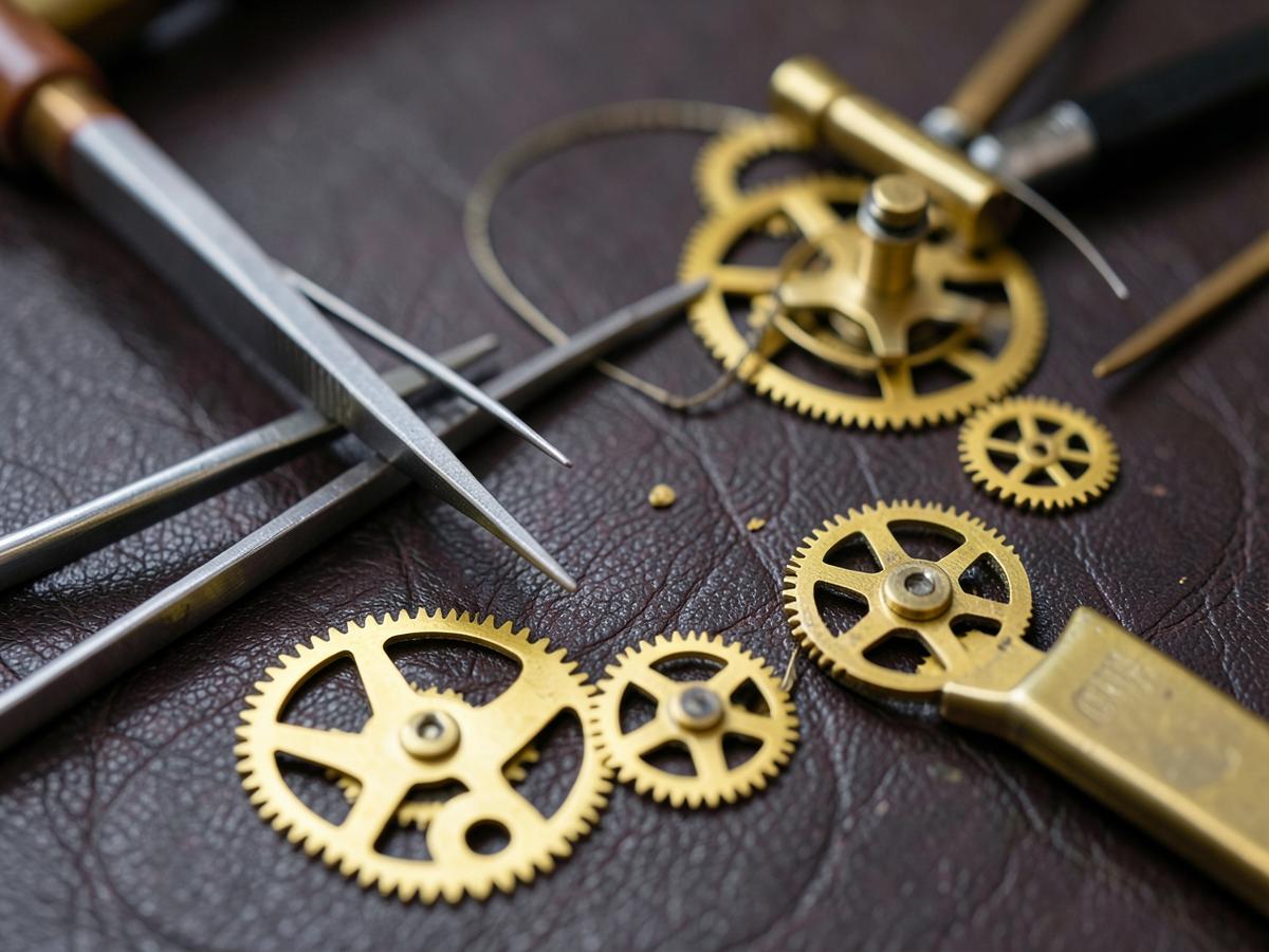Complete Movement Overhaul — Full disassembly, ultrasonic cleaning, pivot and bushing work, reassem